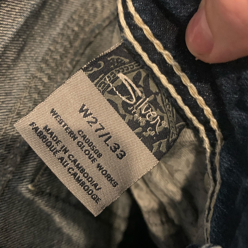 Silver Bootcut Jeans - Picture 4 of 4